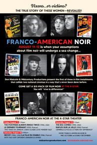 Franco-American Noir at the 4-Star Theater